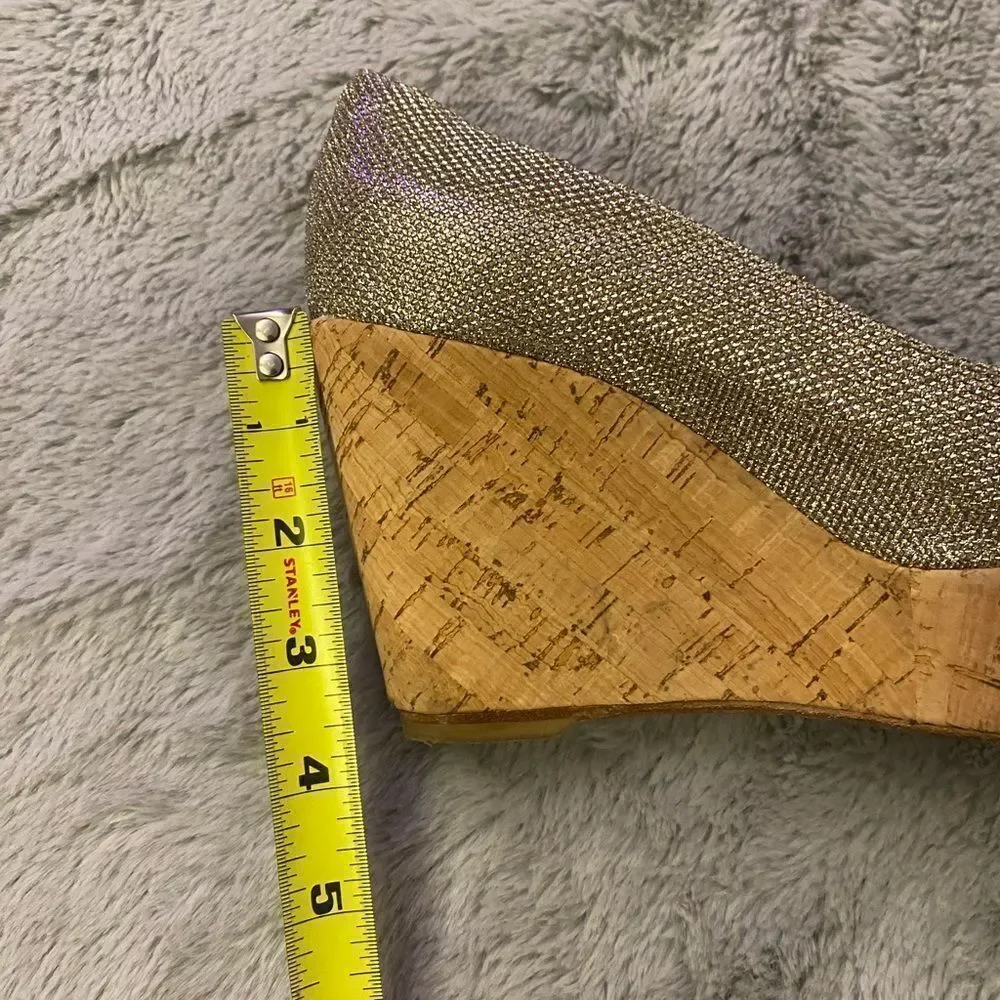 Stuart Weitzman sparkling wedges, size 6,5 - Picture 11 of 12